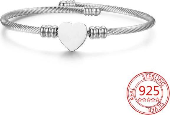 Armband Edelstahl, Schwarz, Damen - Bild 1