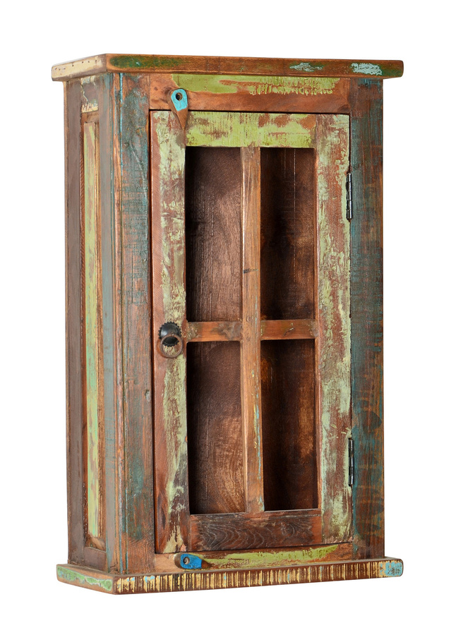 SIT-Möbel RIVERBOAT Badezimmer-Hängeschrank mit Glastüren in Mehrfarbig, B/T/H: 72 x 21 x 44 cm - Bild 1