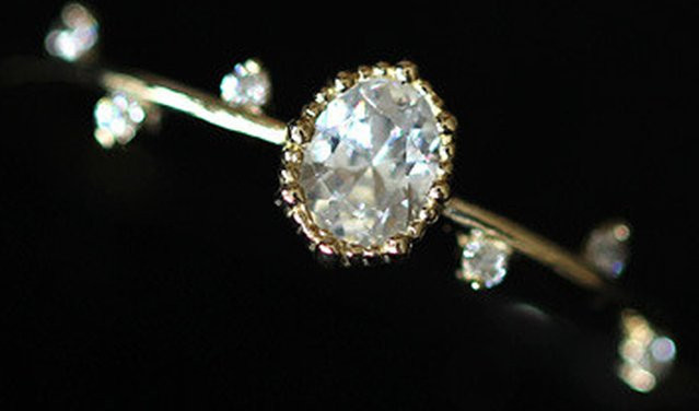 Huitan Ring, Kristall Zirkonia, Damen - Bild 1