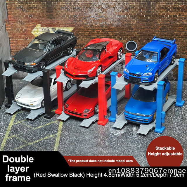 JETTING Automodell Spielzeug Ausstellungsständer, 1/64 Maßstab, 1-teiliges Set - Bild 1