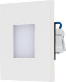 EVN Lichttechnik LED-Wandeinbauleuchte Weiß IP44 Warmweiß 1,8W LQ41802W - Bild 1