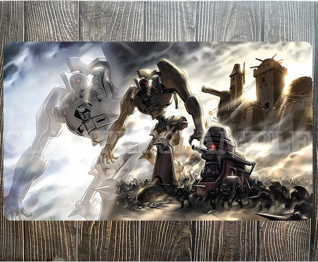 Yu-Gi-Oh! Ancient Gear Golem Spielmatte, Bunt / Mehrfarbig - Bild 1