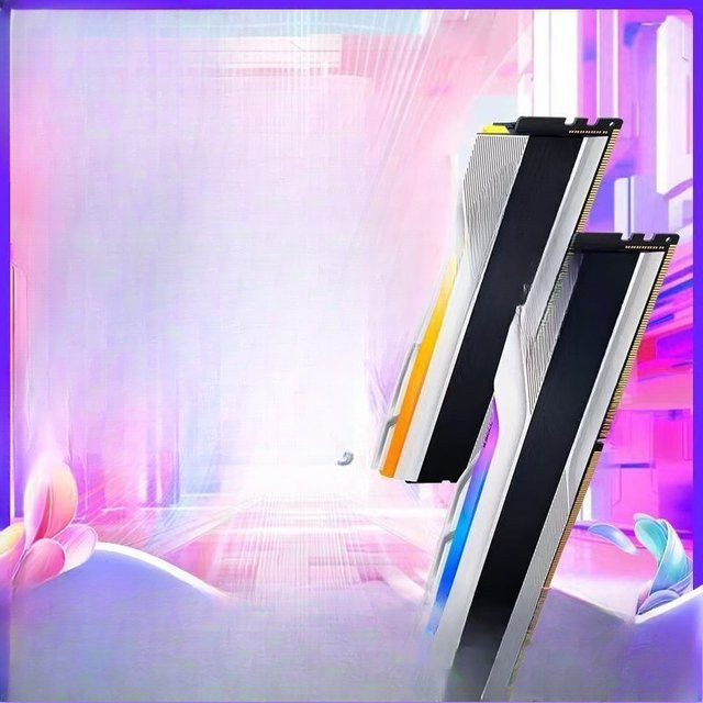 Magic Halberd DDR5 Desktop-Arbeitsspeicher 32GB 6400 MHz RGB-Beleuchtung Schwarz - Bild 1