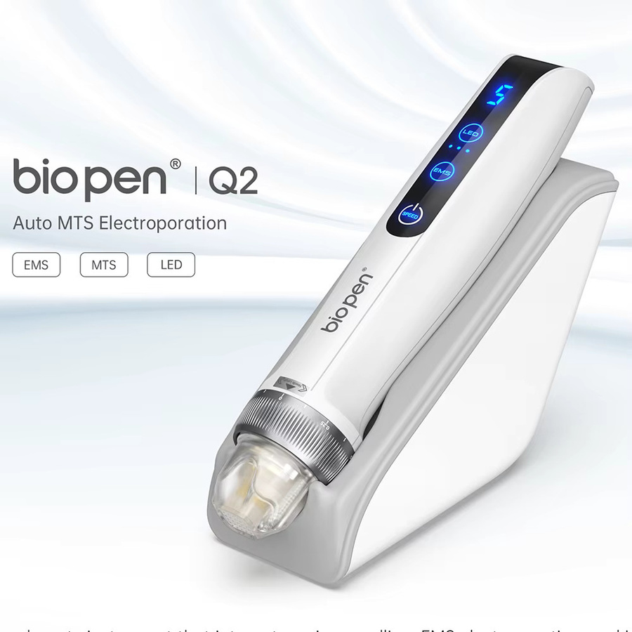 Dr. Pen Bio Pen Q2 EMS Derma Pen Microneedling Gerät mit LED-Lichttherapie, Unisex - Bild 2