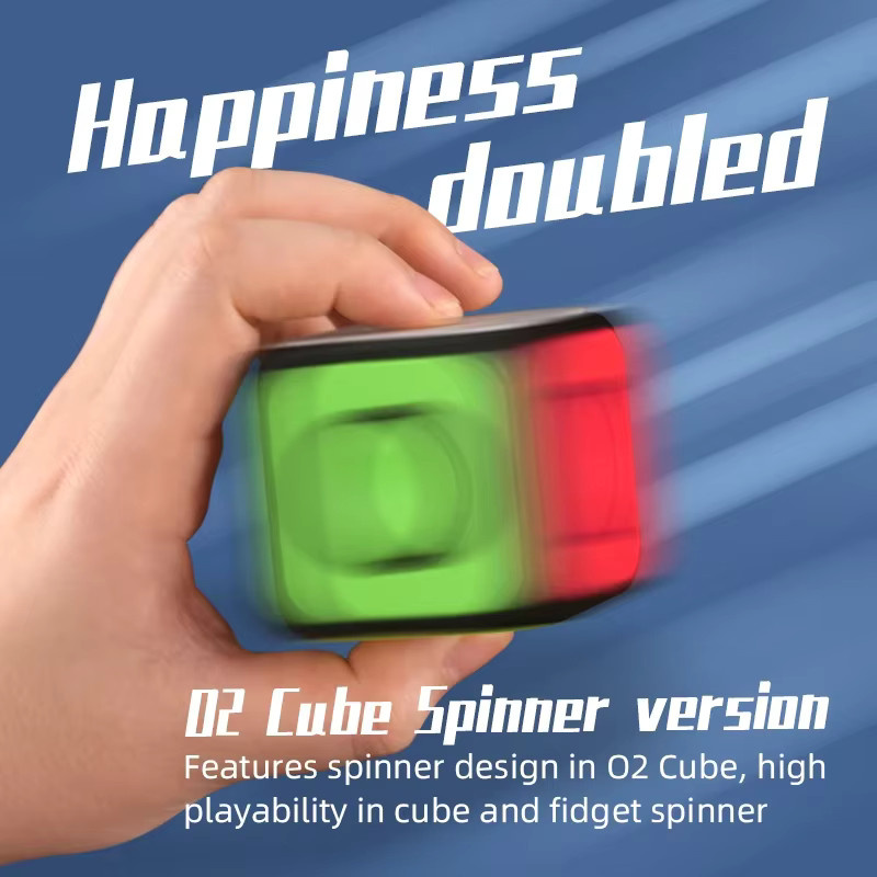 QiYi O2 Cube Spinner Magic Speed Cube, Puzzle, Lernspielzeug - Bild 3