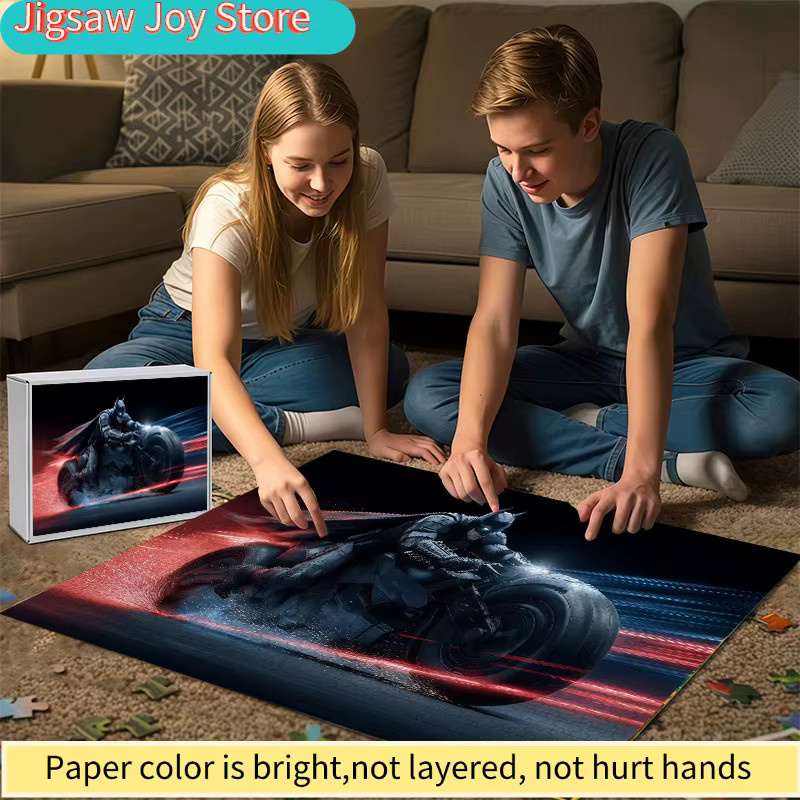 Warner Bros. Batman Puzzle, Rot, Blau, Bunt / Mehrfarbig - Bild 4