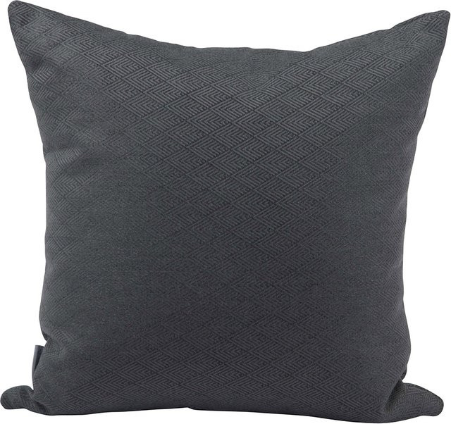 STERN Dekokissen Stern Design in Dunkelgrau, B/H: 45 x 45 cm, 100% Polyester - Bild 1