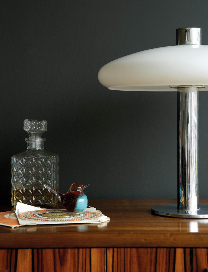 Little Greene Absolute Matt Emulsion Obsidian Green 216, wasserbasierte Dispersionsfarbe, 0,25 l - Bild 2