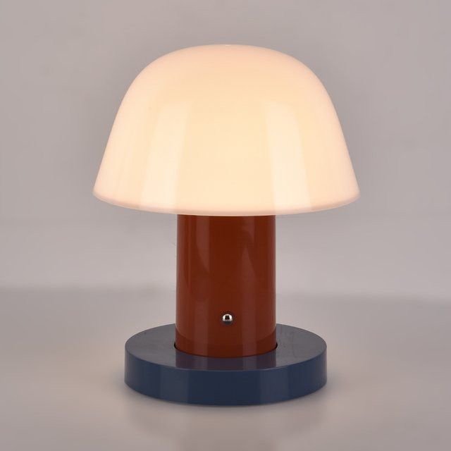 Topwinson Pilz-Nachtlicht als tragbare Tisch- und Schreibtischlampe mit Touch-Funktion und USB-Aufladung für Kinderzimmer und Heimdekoration - Bild 1
