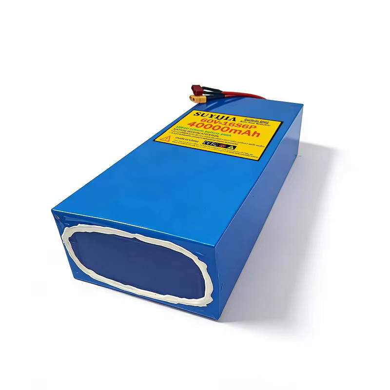 SUYIJIA Lithium-Ionen-Akku 16S6P 60V 40000mAh in Blau, wiederaufladbarer 18650 Akku für 250-2000W - Bild 2