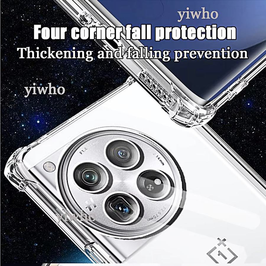 Stoßfeste transparente Handyhülle aus weichem TPU für OnePlus 12, 12R, 11, 11R, 10 Pro und Ace 3 2 Pro 2V - Bild 2