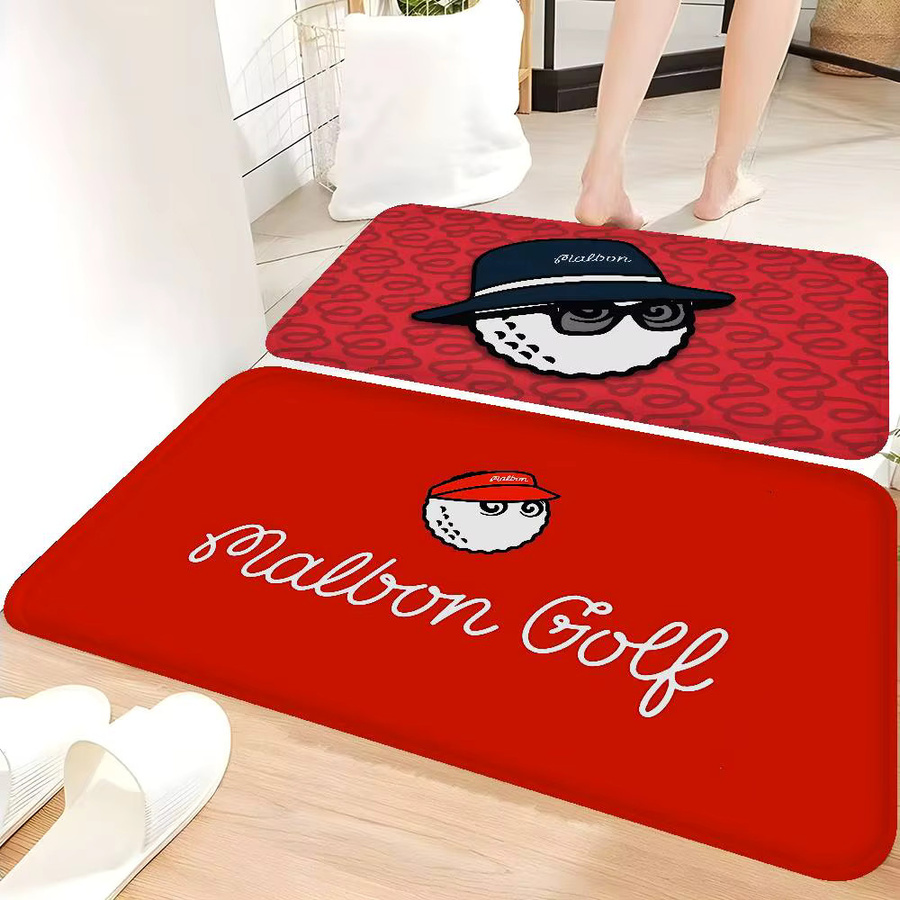 Potdemiel Malbon Golf Bodenmatte, rechteckig, rot, rutschfest und wetterfest, B/T: 60,0 x 40,0 cm - Bild 4
