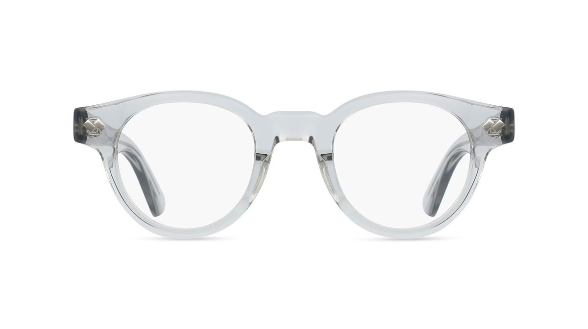Bottega Veneta BV1443O Korrektionsbrille, Vollrand, Rund, Acetat, Unisex, grau - Bild 1