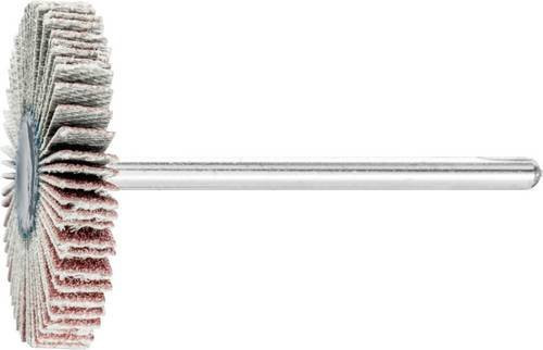 PFERD Korund Fächerschleifer A120 Durchmesser: 30 mm, Breite: 5 mm, Schaft-Ø: 3 mm, Grau, 10 Stück - Bild 1