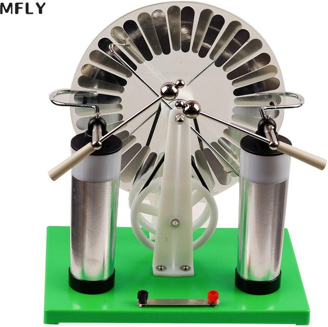 MFLY Wimshurst Statische Maschine, Physik Elektrostatischer Generator, Metall - Bild 1