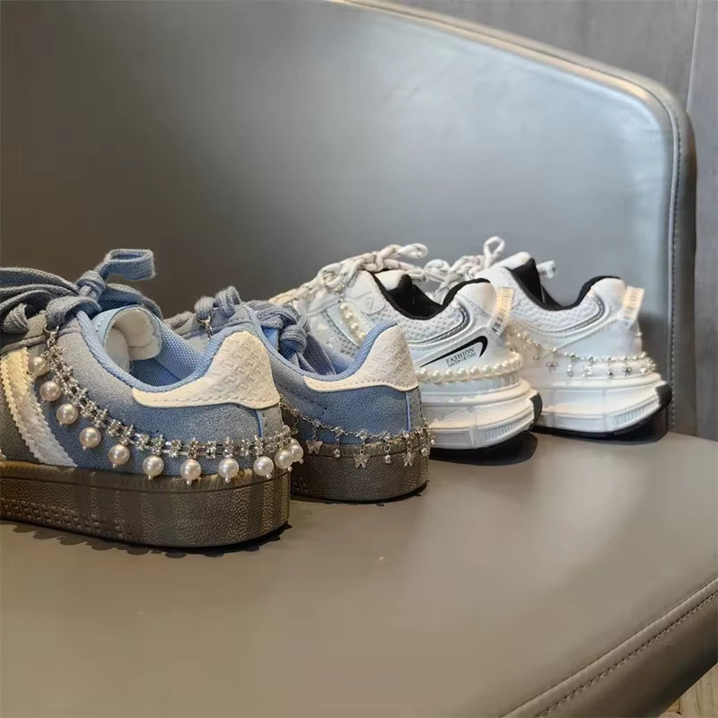 SMATLELF Schuhe Dekoration, Perle, Strass, Schmetterling, Stern, Bogen, Kinder - Bild 3