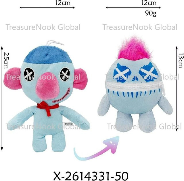 Yiran toy Poppy Playtime Prototyp Giblet Chum Chompkins Plüsch Puppe, ab 14 Jahren - Bild 1