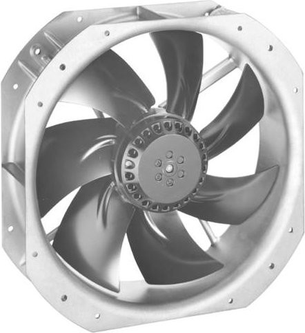 EBM Papst Axiallüfter W2E250HL0619 230V grau B/T/H: 32,0 x 32,0 x 8,0 cm mit 1515 m³/h Luftstrom - Bild 1