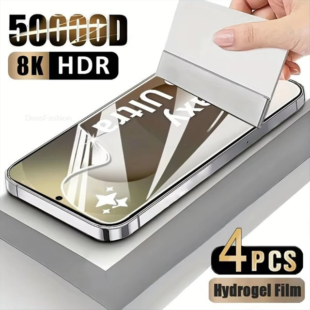 Hydrogel-Displayschutzfolie für Samsung Galaxy S26 S25 S24 S23 S22 S21 Ultra Plus FE A57 A37 A34 A36 A35 A55 A54 A17 A56 in Transparent - Bild 1