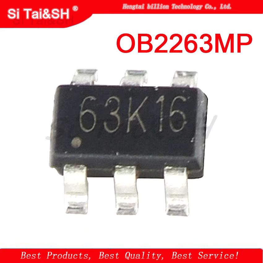 10 Stück OB2263MP SOT23-6 Chipsatz von Si Tai&SH in Schwarz - Bild 2