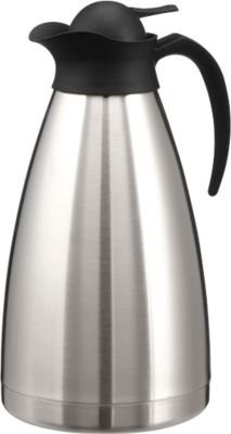 Esmeyer Isolierkanne Thermoart aus mattiertem Edelstahl in Silber, 2,0 Liter - Bild 2