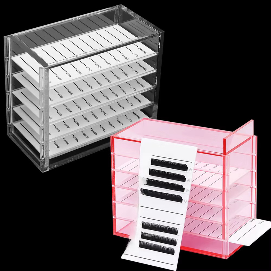 DUTRIEUX Aufbewahrungsbox für Wimpernverlängerungen, 5-lagig, Blue, Glänzend - Bild 2