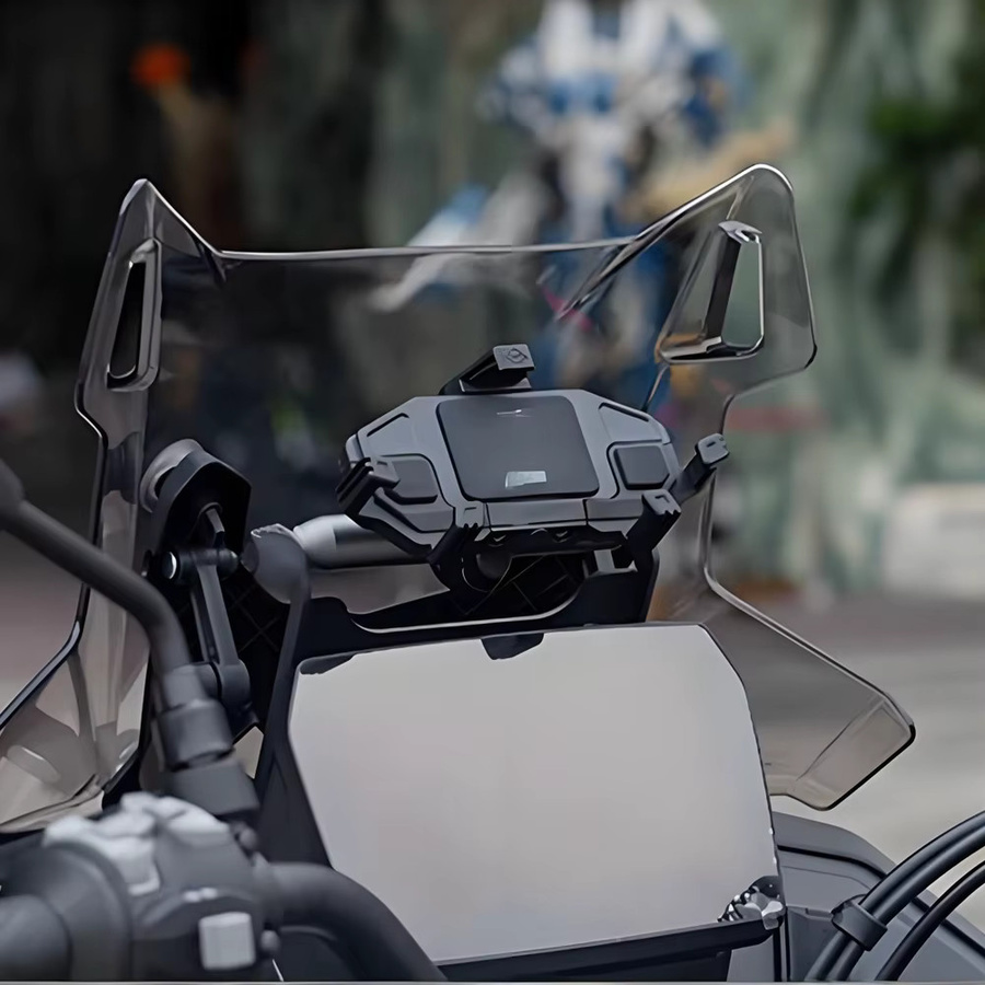 VOGE Motorrad GPS und Handyhalterung für DS525X, DS525, DS625X, 625DSX, 625DS Modelle 2025 in Schwarz mit 22mm Befestigung - Bild 4