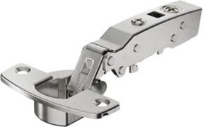 Hettich Sensys 8645 Schnellmontagescharnier mit Topf 52 mm, vernickelt, Silber - Bild 1