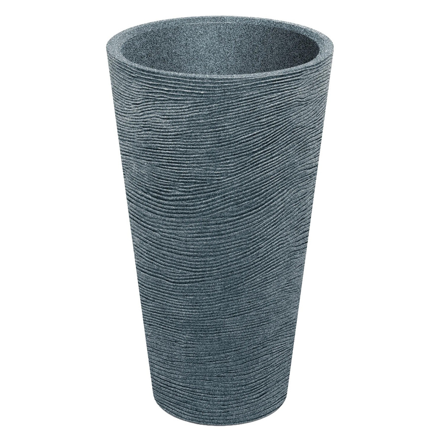 Prosperplast Blumentopf Tubra Schlank in Granit Grau, Durchmesser: 60 cm, Höhe: 100 cm - Bild 2