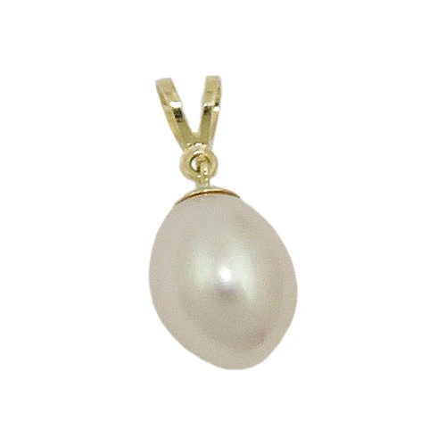 Colfem Anhänger, Zuchtperle oval, 375 Gold, Unisex - Bild 1