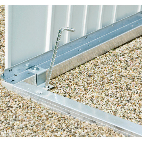 Biohort Bodenrahmen HighLine aus Aluminium in Silber, B/L: 252 x 252 cm - Bild 2