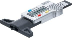 BGS Digital-Reifenprofil-Messschieber 0 - 28 mm in Silber - Bild 1