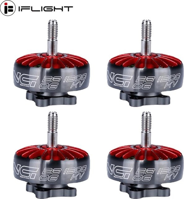 IFlight XING 2806.5 1300KV 1800KV Bürstenloser Motor, Schwarz, Metall - Bild 1