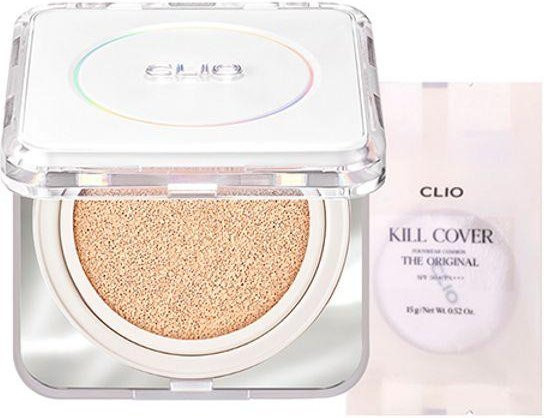 Clio Kill Cover Founwear Cushion The Original, 23N Ginger, LSF 50+, 15g + 15g Nachfüllpackung - Bild 1