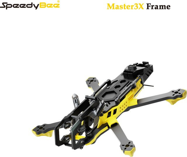 SpeedyBee Master3X Modularer Rahmen, 3-3,6 Zoll RC FPV Racing Drone Freestyle Rahmen - Bild 1