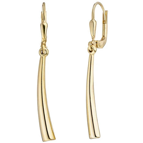 Colfem Ohrhänger 333 Gelbgold, Unisex - Bild 1
