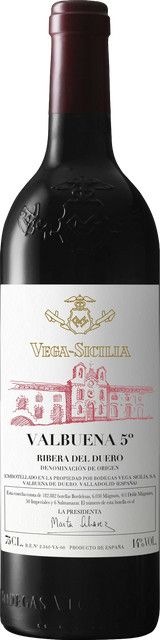 Vega Sicilia Valbuena 5 Rotwein, Tempranillo, Ribera Del Duero, 2020, 0,75 l - Bild 1