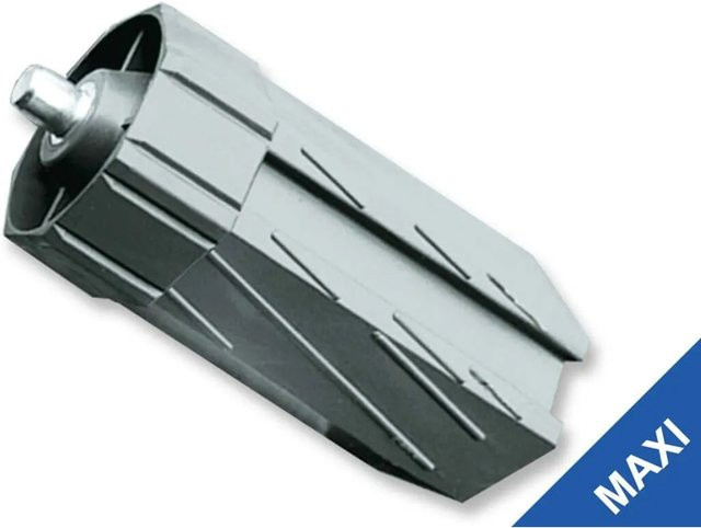 Schellenberg Walzenhülse Maxi Grau aus Kunststoff und Stahl, Durchmesser: 60 mm, Höhe: 72 mm - Bild 1