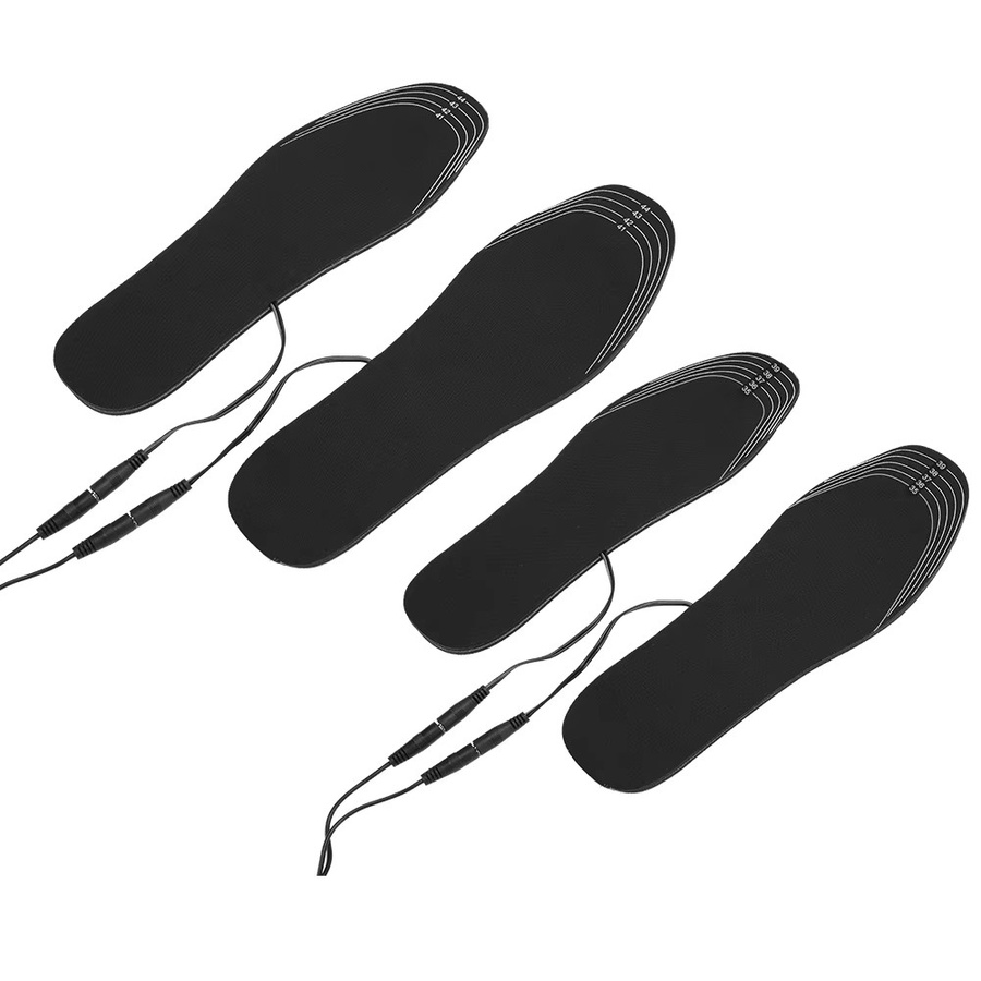 TMISHION USB beheizte Einlegesohlen für Outdoor-Sportarten, Schwarz - Bild 6