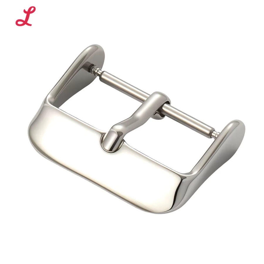 luffyte Uhrenschließe Edelstahl, Silber, Unisex - Bild 2