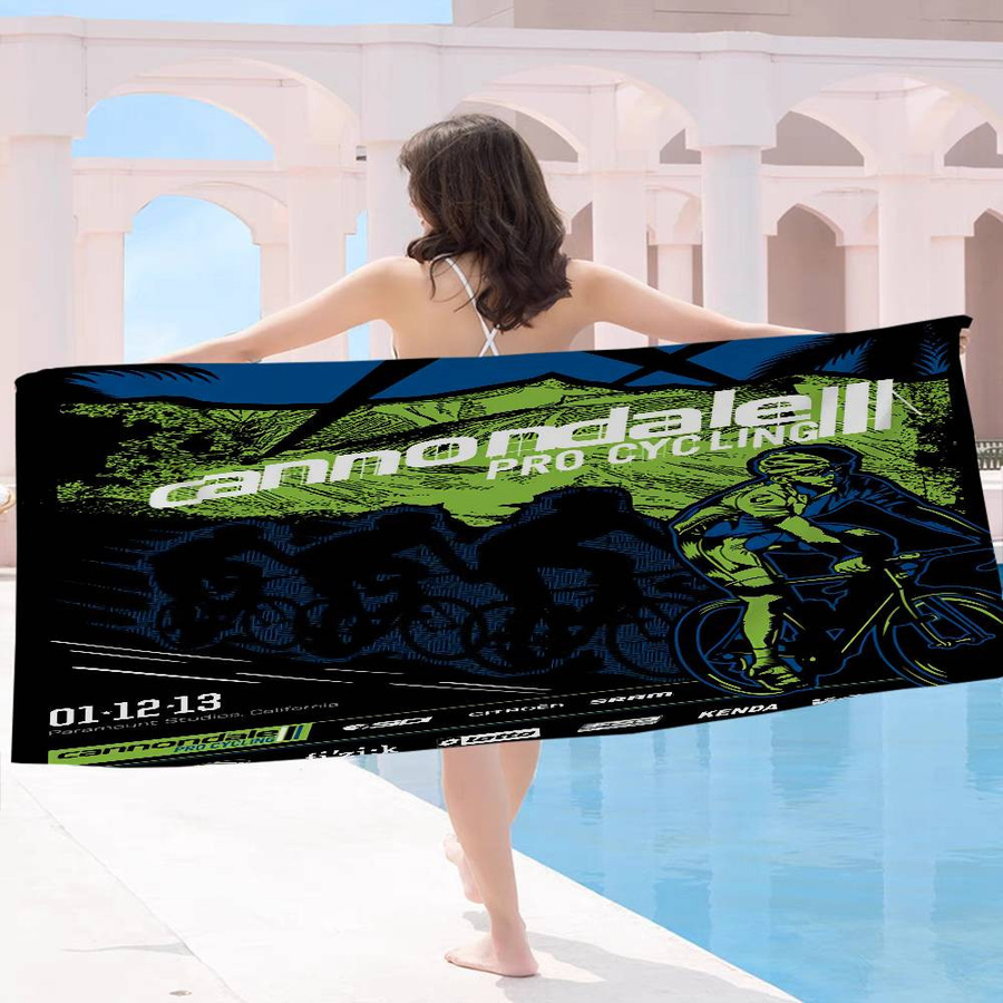 Dalangpa Mikrofaser Strandtuch schnelltrocknend für Strand, Pool und Yoga, Multicolor, B: 75 cm, H: 150 cm - Bild 5
