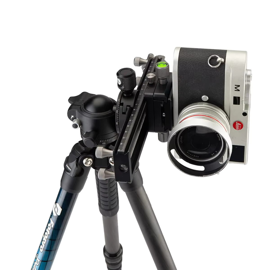 Fotopro FT-100 PRO Makro Fokussierungsschiene Rack Slider für Nahaufnahmen in Schwarz - Bild 2