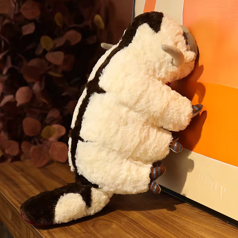 DOYOUDO Appa-Rinder-Plüschspielzeug, Plüsch / Textil, 45 cm, weiß, ab 18 Jahren - Bild 4