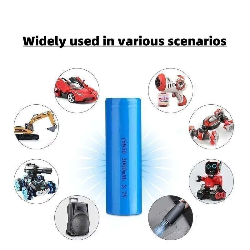 Lithium-Ionen-Akku 3,7 V 3000 mAh mit Leiterplatte und PH2.0/XH2.54/SM Stecker in Blau - Bild 3