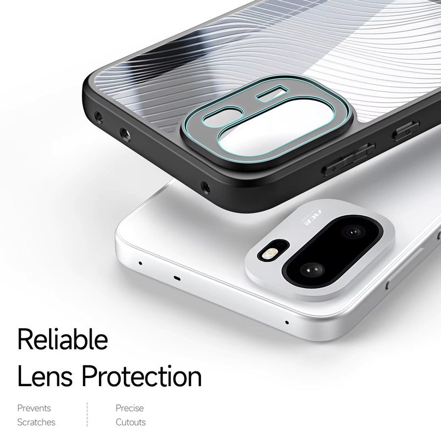 DUX DUCIS stoßfeste Anti-Drop Telefonhülle für OnePlus 13T 13s ACE 6T Nord 5 CE5 ACE 5 Pro 15 13R 15R in Transparent und Schwarz - Bild 3