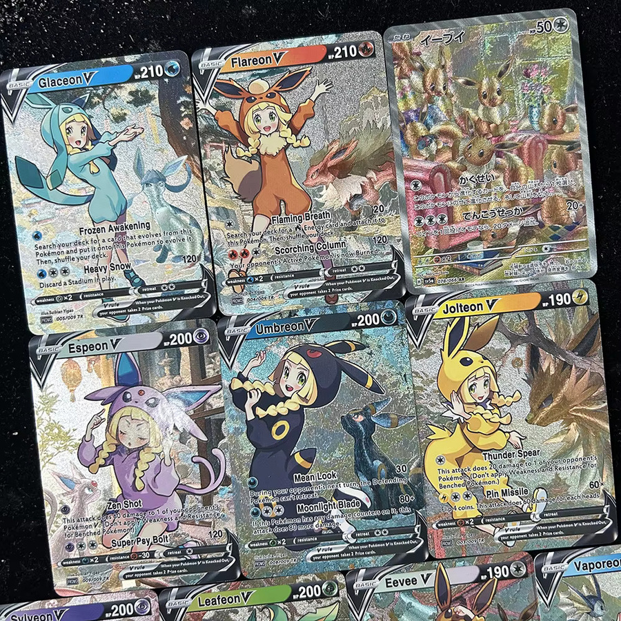 Keeppley Pokémon Sammelkarten, 10-teiliges Set, Fantasy, bunt - Bild 3