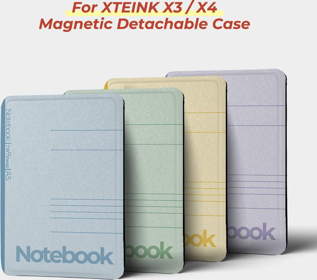 twosheep Notebook-Hülle Skin Folio Guard Slim mit magnetischem abnehmbarem TPU-Gehäuse für XTEINK X3 X4, transparent - Bild 1