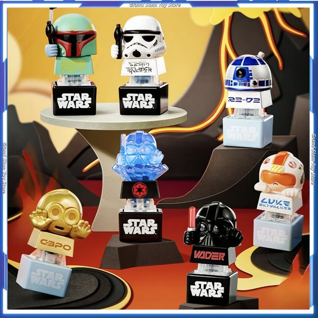 Bandai Star Wars Keycaps Blind Box, Anime Figuren - Bild 1
