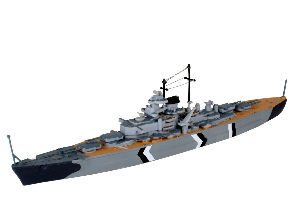 Revell Model Set Bismarck, Modellbausatz, 1:1200, ab 8 Jahren - Bild 3