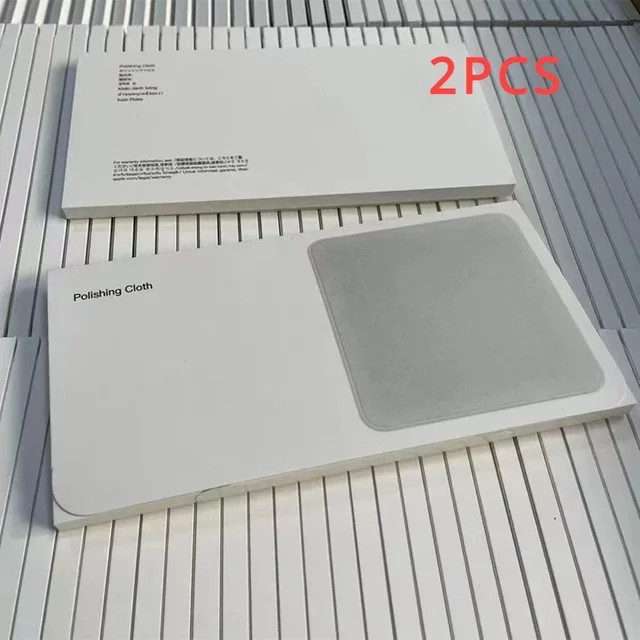 2er-Set Apple Nano-Textur Reinigungstuch für iPhone, iPad, MacBook und Apple Watch zur Display- und Objektivreinigung - Bild 1